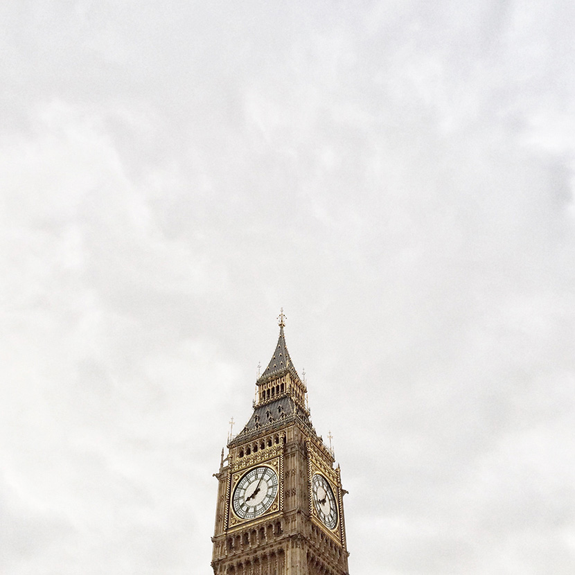 英国伦敦尖顶古建筑
